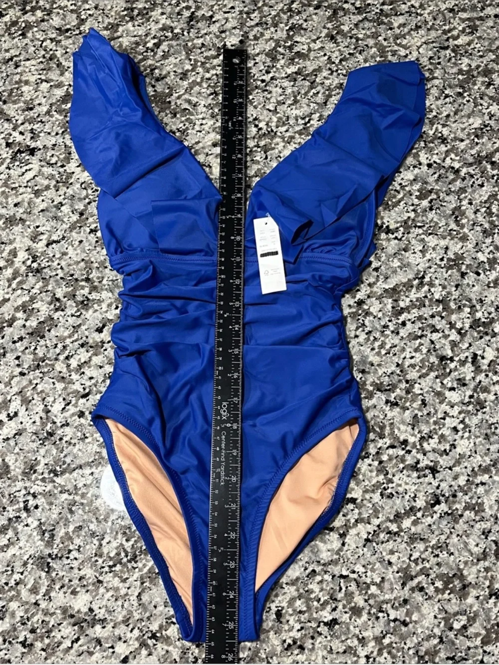 J Crew Swim 0 One-Piece Swimsuit Blue
